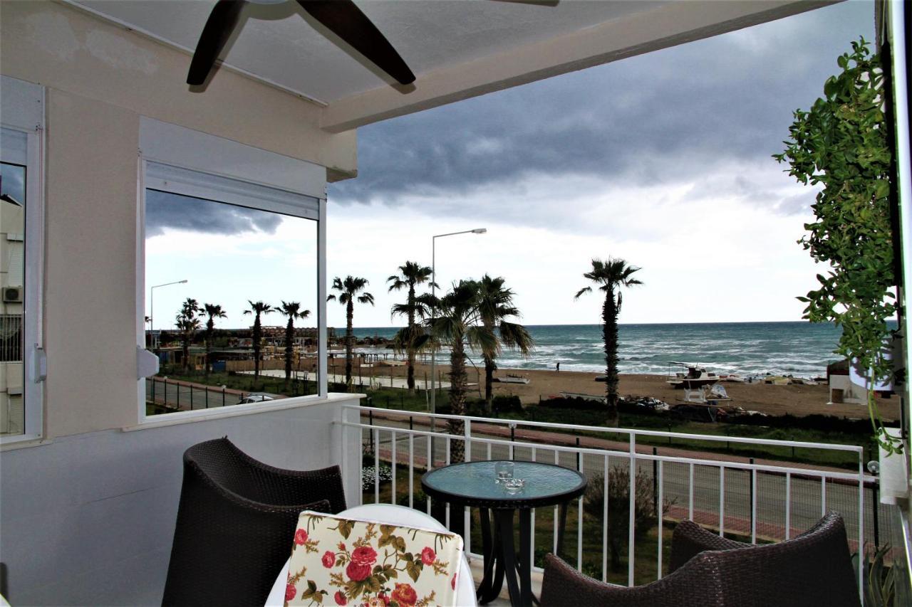 Уютная Квартира На Берегу Моря С Частным Бесплантным Пляжем Antalya Exteriör bild