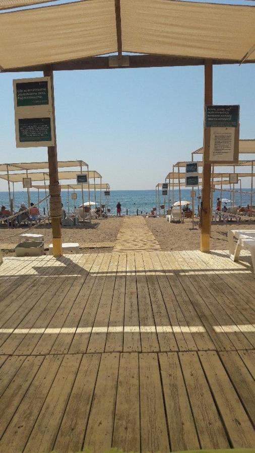 Уютная Квартира На Берегу Моря С Частным Бесплантным Пляжем Antalya Exteriör bild