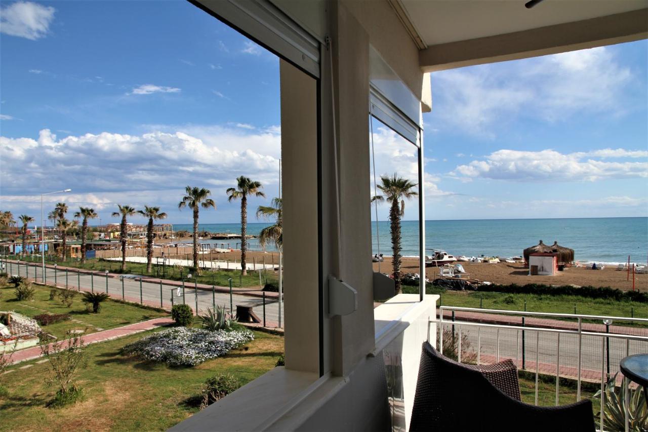 Уютная Квартира На Берегу Моря С Частным Бесплантным Пляжем Antalya Exteriör bild